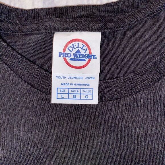 Delta pro weight youth boys L Pittsburgh Steelers short sleeve Crewneck t-shirt - Picture 4 of 5